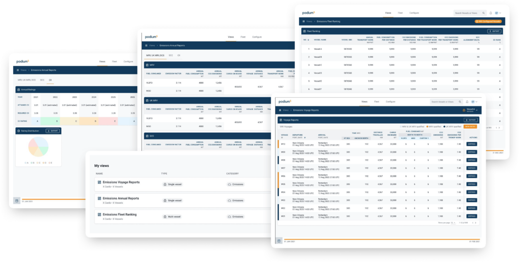Emissions Reporting & Analysis - Pole Star Global