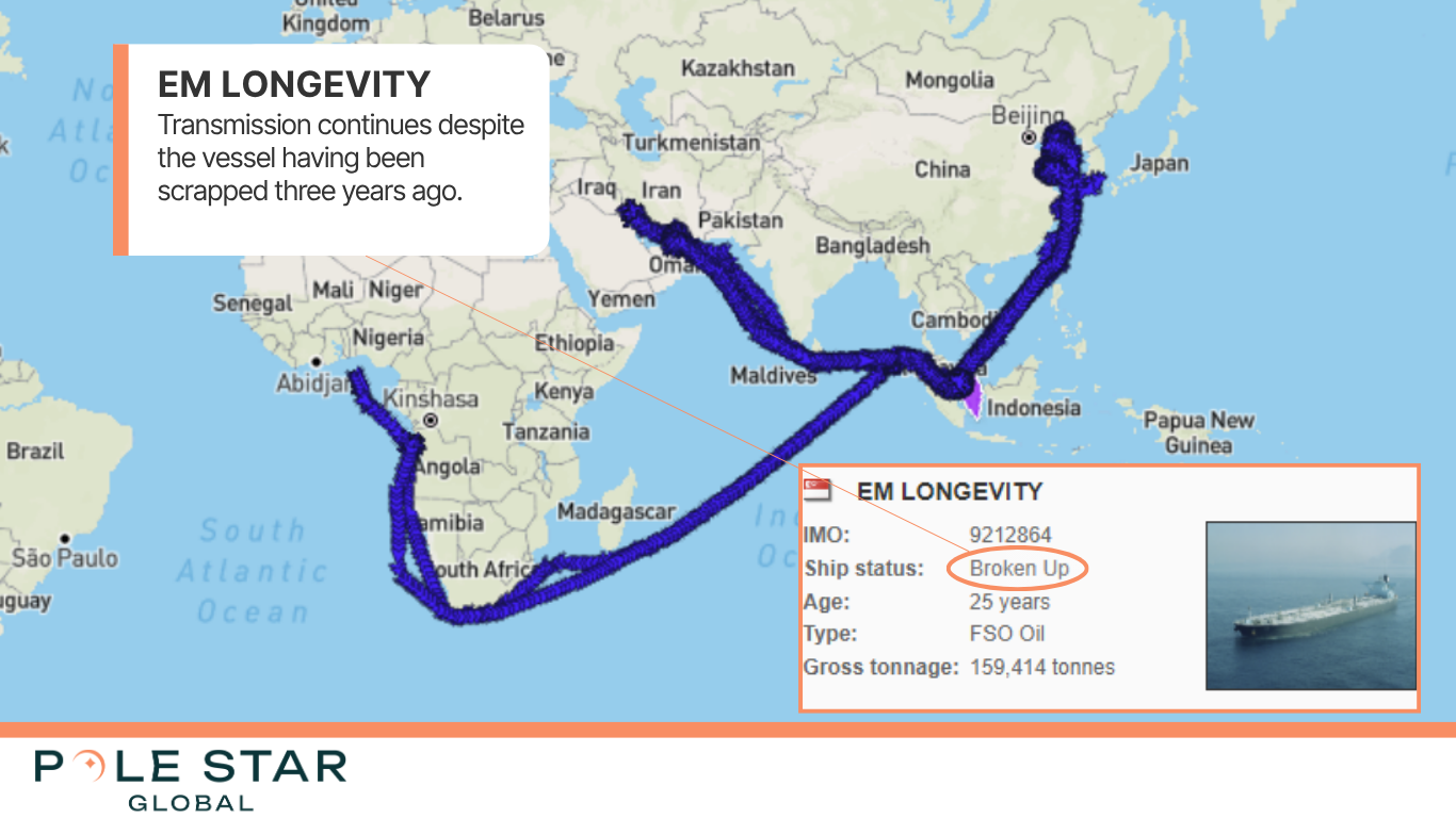 EM Longevity as a Zombie Vessel