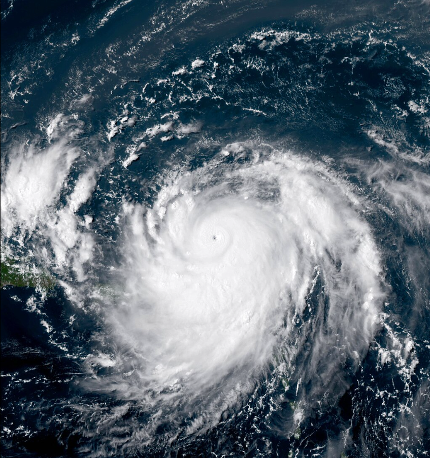 Hurricane Erin, Chantal, Barry taken by GOES-19 Satellite Source Image 1