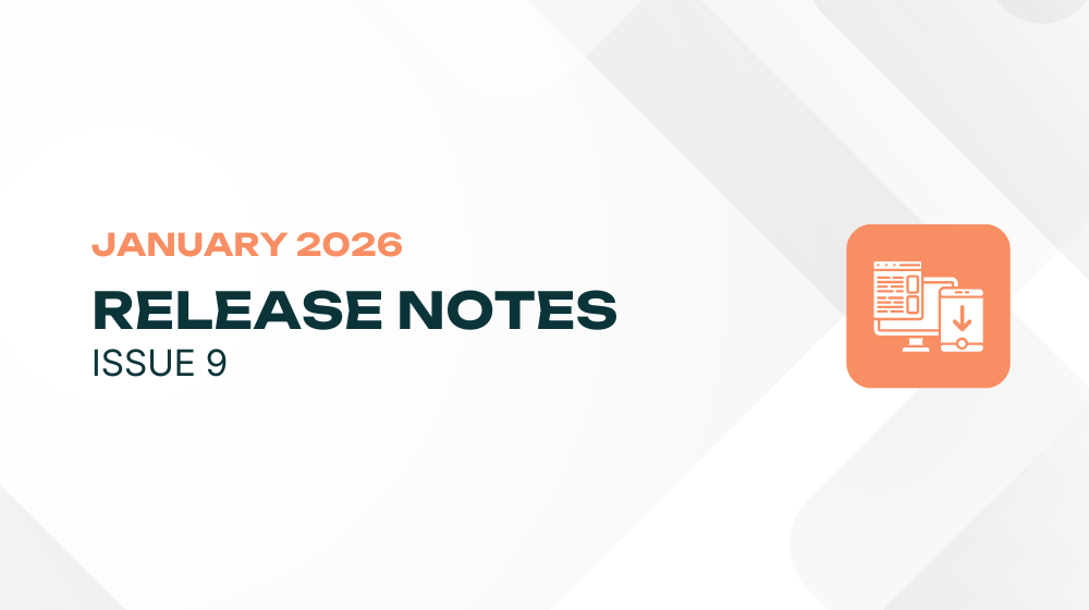 January – Product Release Notes