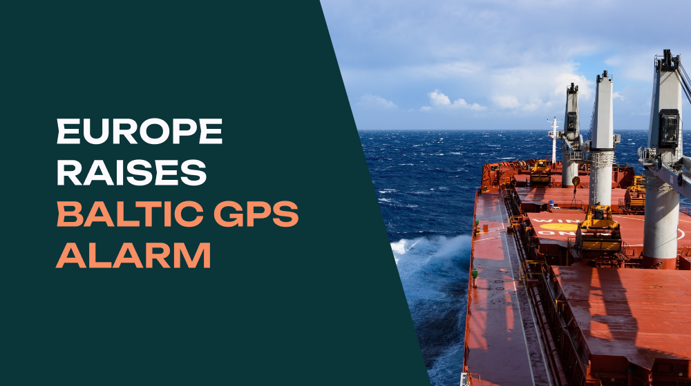 14 European States Warn of Russian GPS Interference Threatening Baltic Shipping