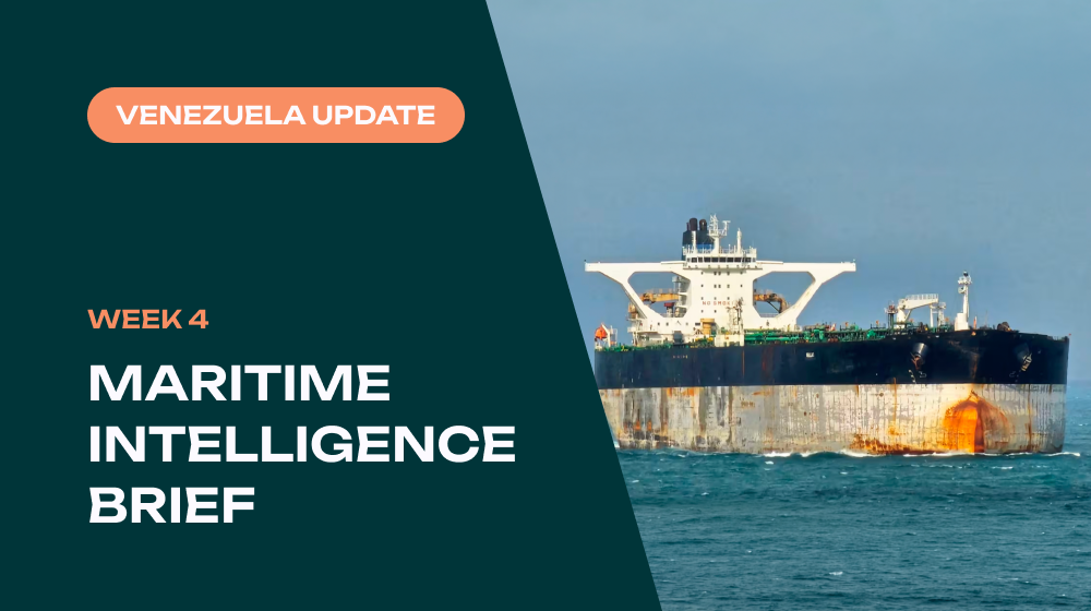 Venezuela Maritime Intelligence Brief – Week 4 of a Four Week Series