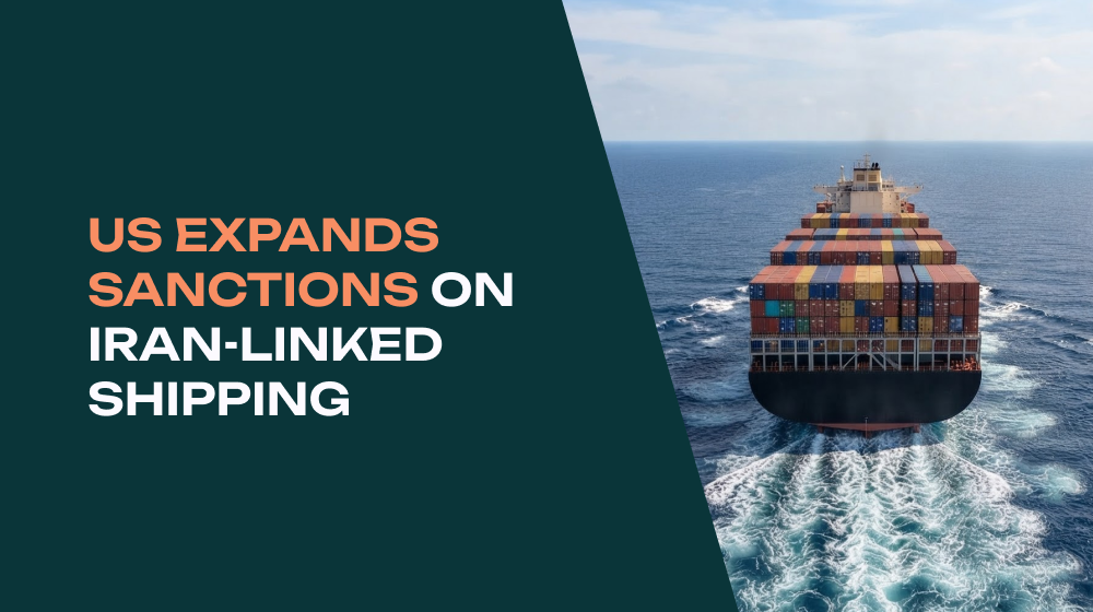 US sanctions shipping firms, vessels and legal service providers linked to Iranian trade 